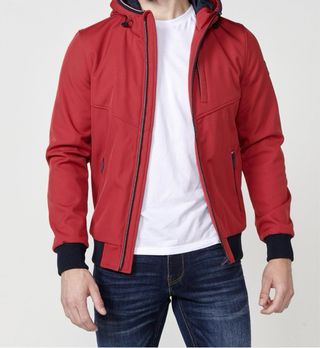Chaqueta Koroshi Roja con Capucha