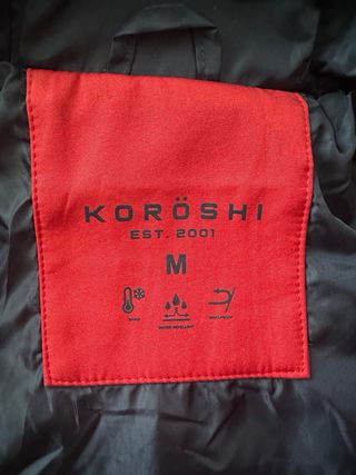 Chaqueta Koroshi Roja con Capucha