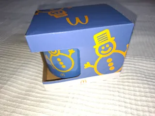 Taza McCafé Navidad Muñeco Nieve