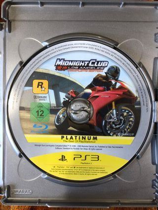 Midnight Club Los Angeles ps3 complete edition