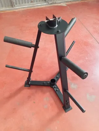 Supporto per dischi da palestra