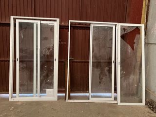 Ventanal aluminio blanco suelo a techo