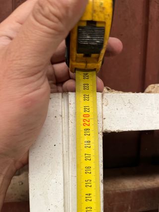 Ventanal aluminio blanco suelo a techo