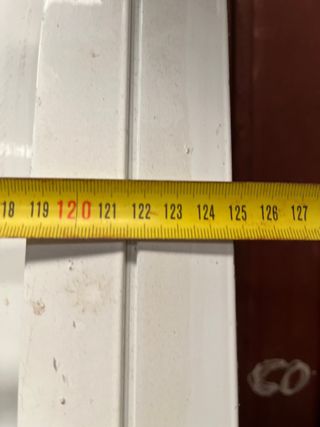 Ventanal aluminio blanco suelo a techo