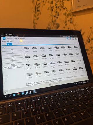 HP Pro X2 Mercedes Xentry 2024 Diagnosis