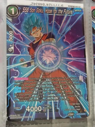 Lotto 2 Carte Dragon Ball. Goku e Vegeta