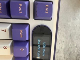 Teclado mecánico RK S98 Royal QWERTZ pantalla