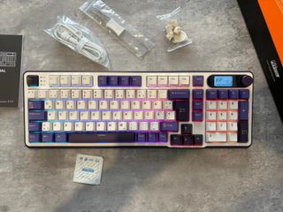 Teclado mecánico RK S98 Royal QWERTZ pantalla