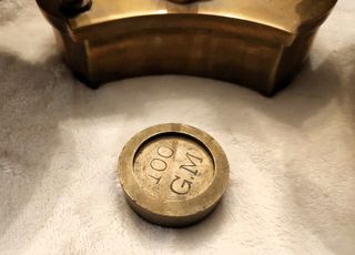 Antigua Balanza de Latón