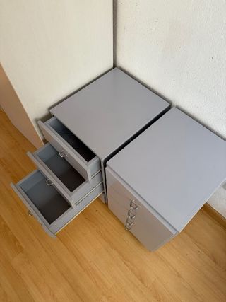 Cajoneras grises (2 unidades)