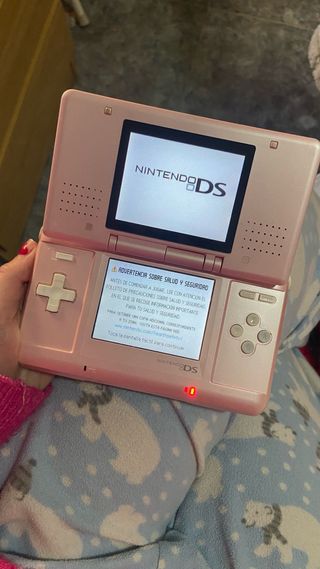 Nintendo DS Fat Rosa+ 2 juegos
