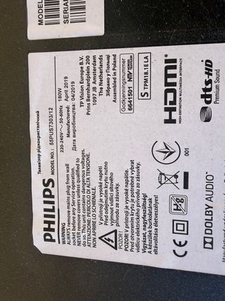 TV Philips 55 55PUS7303 para recambios