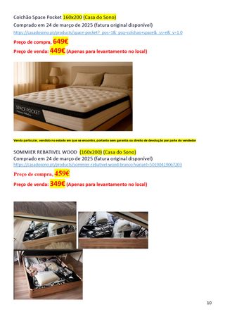 Colchão Space Pocket 160x200