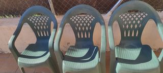 4 Sillas de exterior