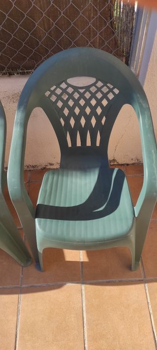 4 Sillas de exterior