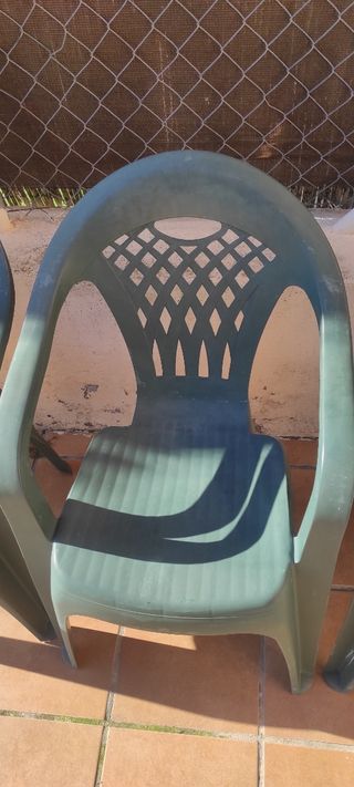 4 Sillas de exterior