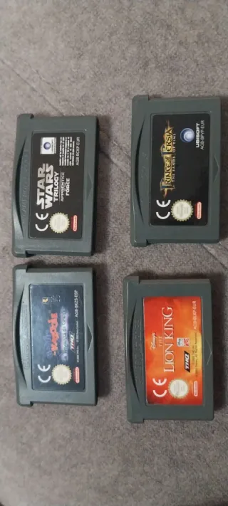 Lote 4 Juegos Game Boy Advance