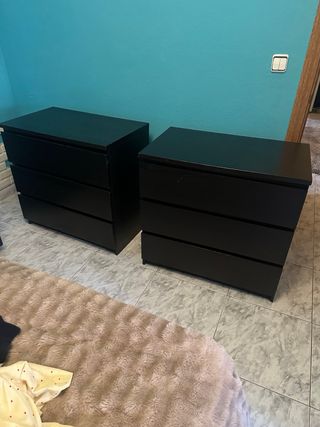 Cajonera para habitacion maron oscuro