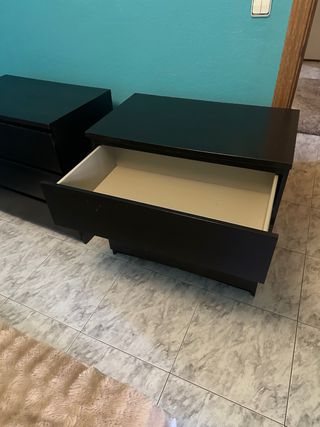 Cajonera para habitacion maron oscuro