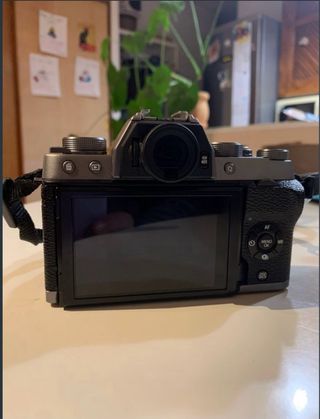 Cámara Fujifilm X-T100 Plata y Negra