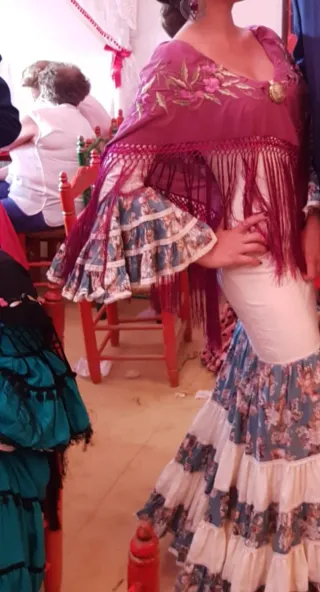 Vestido Flamenca Canastero Volantes