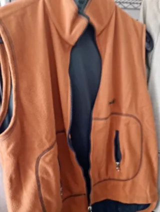 Gilet Brothers&Brothers donna arancione verde