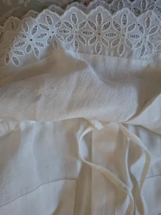 Blusa Zara Blanca Manga Corta