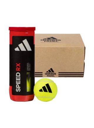 Cajón 24 botes pelotas Adidas pádel