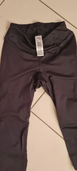 Set pile+leggins+sottogiacca neve nero