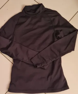 Set pile+leggins+sottogiacca neve nero