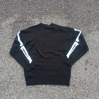 Maglione nero scheletro FSBN