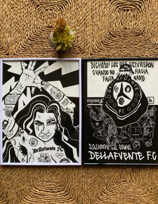 Set di 2 quadri Dellafuente