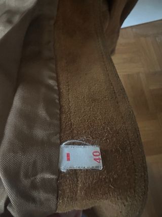 Cazadora/Sobrecamisa Piel Ovino Marrón