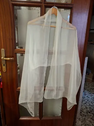 Foulard donna avorio