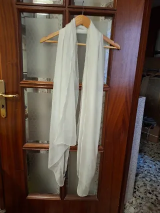 Foulard donna avorio