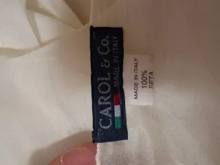 Foulard donna avorio