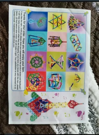 Kit Construcción Magnético 3D Puzzle