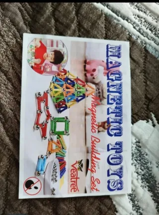 Kit Construcción Magnético 3D Puzzle