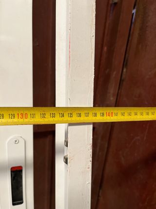 Ventanal aluminio blanco corredero