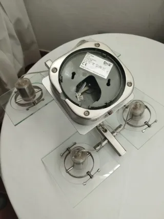 Lámpara de techo moderna cristal