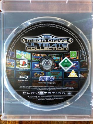 Sega Mega Drive ultimate collection ps3