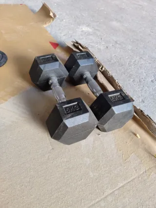 Mancuernas 5kg (Juego de 2)