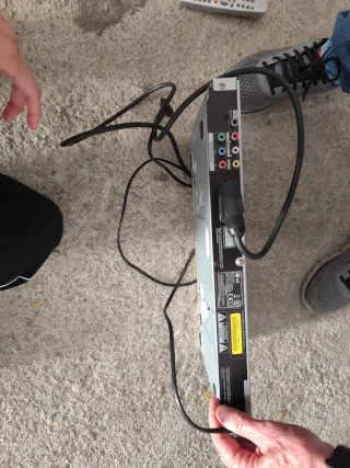 Reproductor DVD Plata