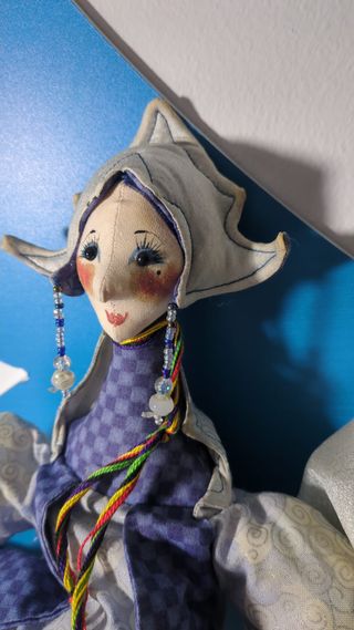 Bambole di stoffa artistiche fatte a mano