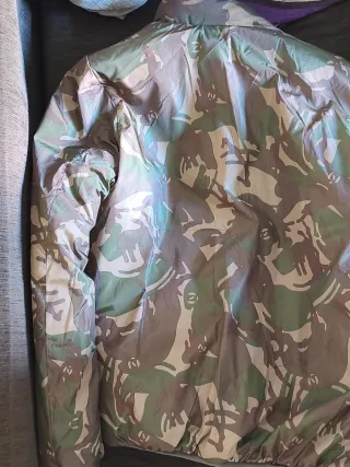 Chaqueta reversible gris