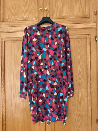 Vestido Love Moschino Corazones Multicolor