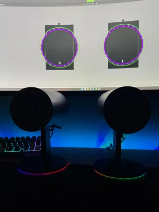 Altavoces Razer Nommo Negros