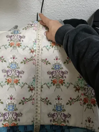 Chaleco fallero niño floral Talla como para 12años