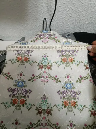 Chaleco fallero niño floral Talla como para 12años