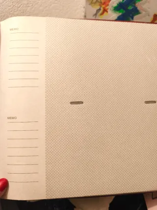 Álbum de fotos burdeos